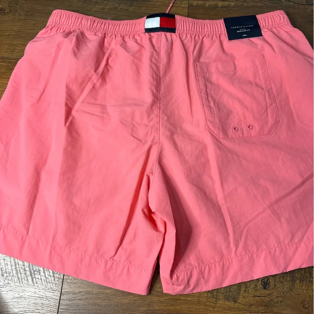 Tommy Hilfiger Pink Mesh swim Shorts xxl nwt